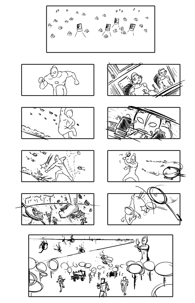 Ready Player One Storyboards 4